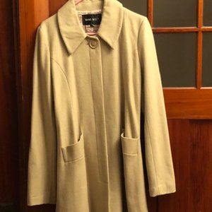 Ecru Woolen Coat